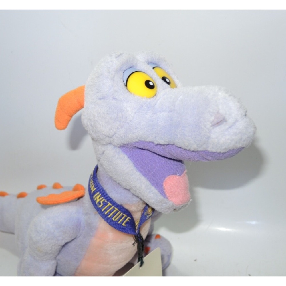 Vintage Walt Disney World Epcot Figment Plush Imagination Institute Lanyard 9" - Picture 2 of 5